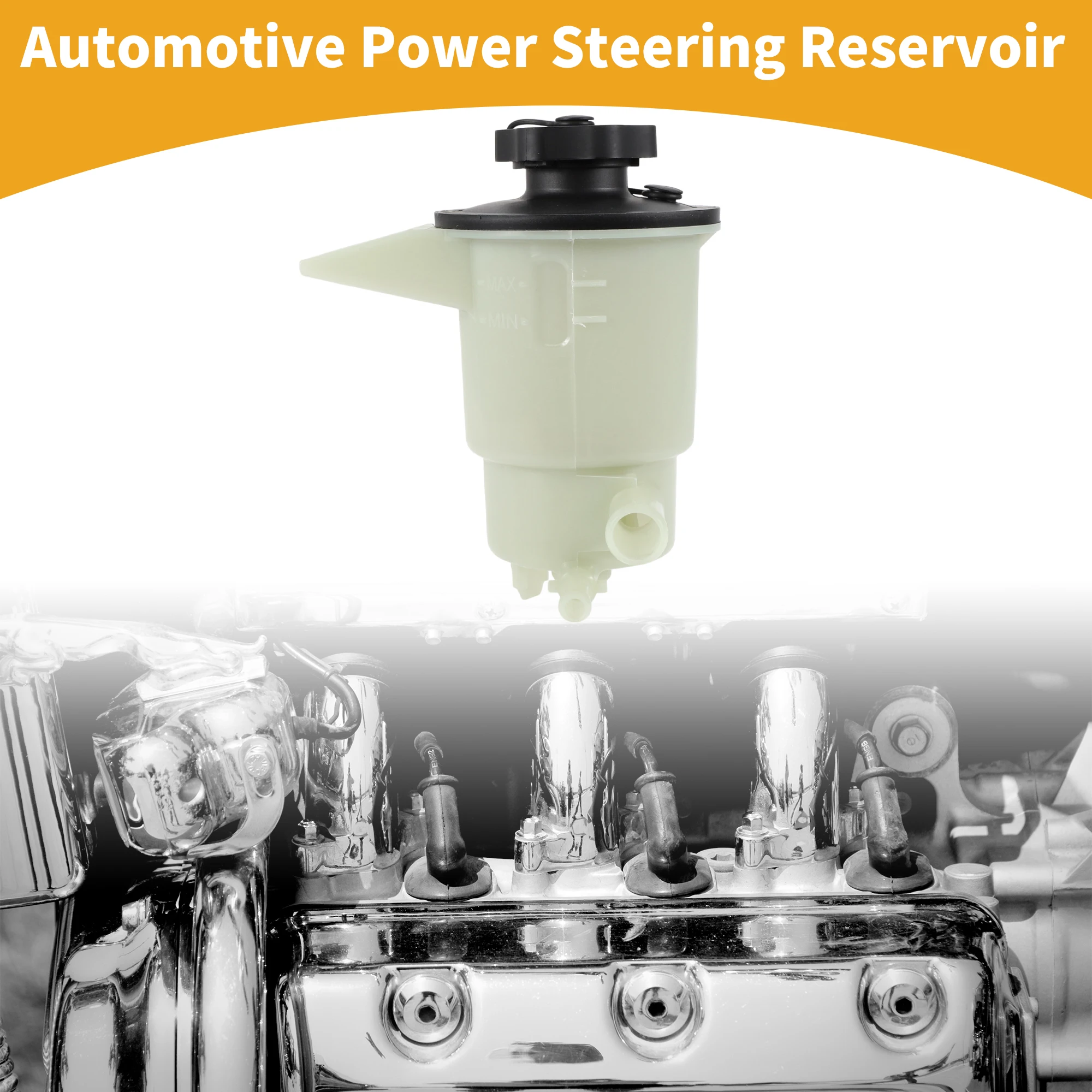 

UXCELL Automotive Power Steering Reservoir No.4R3Z3A697AA for Ford Explorer 2006-2008