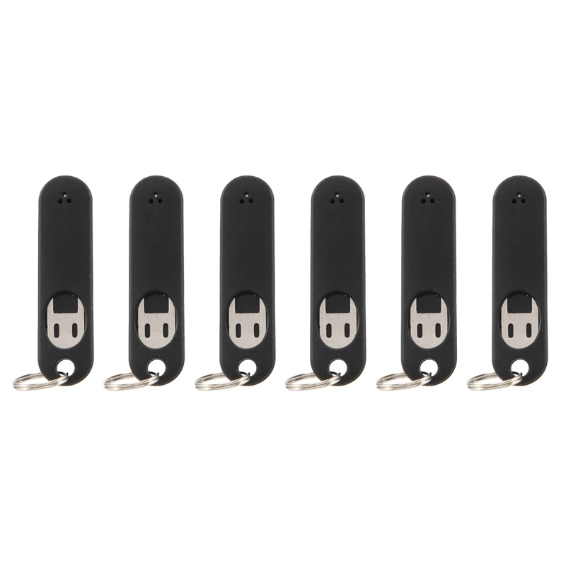 6Pcs SIM Card Removal Tool-Sim Card Tray Pin Eject Removal Tool Needle Opener Ejector,With Removable Key Chain