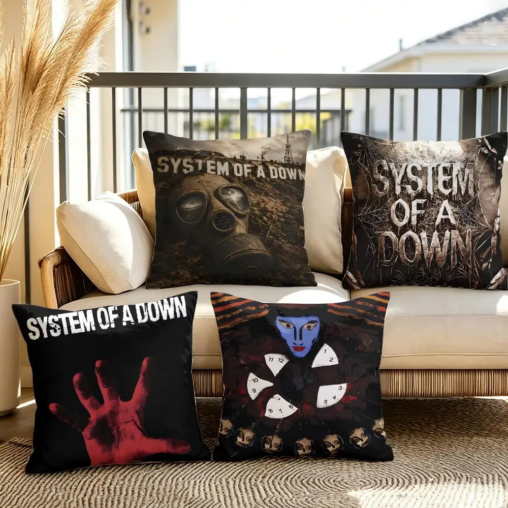 Band S-System of a Down Cushion Cover Soft Short Plush Throw Pillow Cover Decorative Cushion Case for Sofa Bedroom Home Decor
