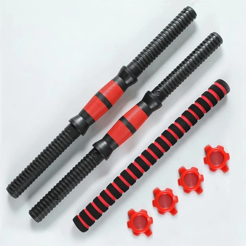Spinlock Barra de mancuernas acero sólido con conector para pesas - imagen 4