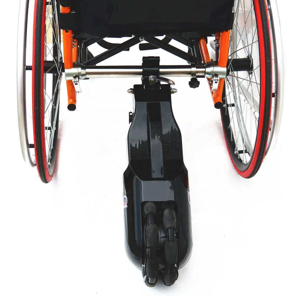 

Rear drive motor for wheelchairs