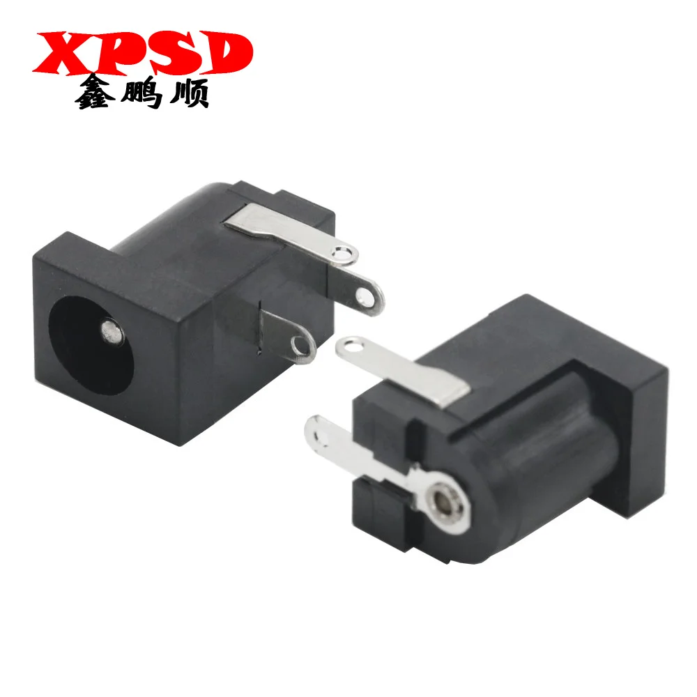 10Pcs DC 5.5X2.1Mm 3.5X1.3Mm DC Power ชายหญิงปลั๊กเสียบอ่อนนุชแผง mount DC Power Adapter 5.5*2.1