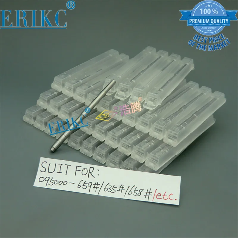 

ERIKC 095000-6593 / 095000-6594 Diesel Injector Oil Control Valve Rod 6592 (length=63.5mm) 23670-E0010 Nozzle Valve Assy Plunger