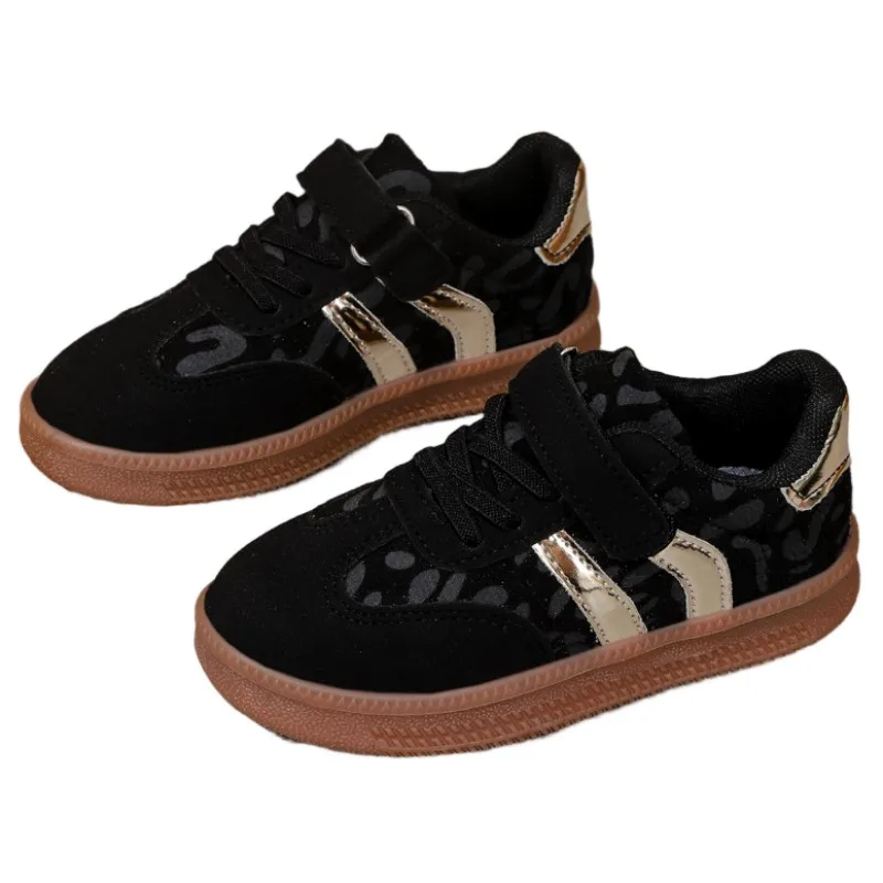 2026 Spring Autumn New Children's Anti slip Sports Shoes Boys' Fashion Versatile Board Shoes Girls' Low cut Casual Shoes 26-35