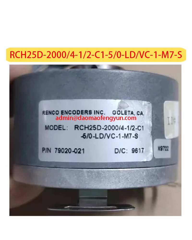 

RCH25D-2000/4-1/2-C1-5/0-LD/VC-1-M7-S Second hand Encoders RCH25D 2000 4 1 2 C1 5 0 LD VC 1 M7 S，Fast shipping