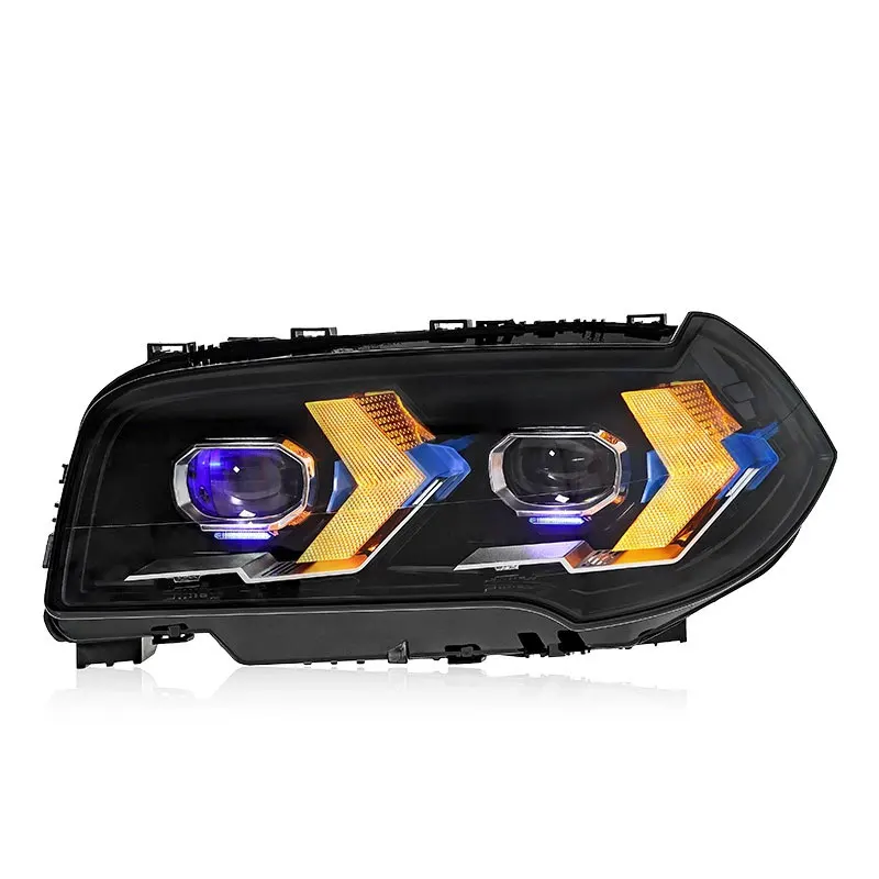 Car headlights for BMW X3 E83 2006-2010 LED Headlight Projector Lens Front HeadLights DRL Signal Accessories Plug and play - view 6