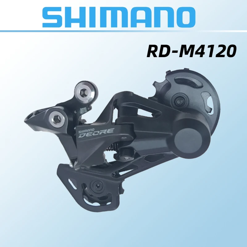 SHIMANO DEORE RD-M4120-SGS 10/11 Speed Rear Derailleur M4120 Aluminum For Mountain Bike Riding Parts Original