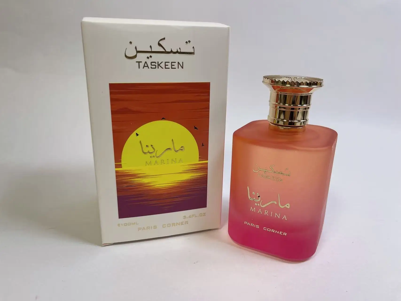 باريس كورنر تاسكين مارينا EDP 3.4 أونصة / 100 مل - عطر فريش ماسك وودي يدوم طويلاً للجنسين، هدية يومية وعطلات #2