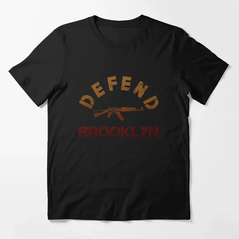 Defend Brooklyn T-Shirt 100% Cotton O-Neck Summer Short Sleeve Casual Mens T-shirt Size S-3XL