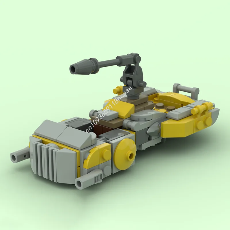 

127pcs MOC 327th Clone Transport Speeder Alternate Build Star Battle Model Building blocks Modular DIY Kids toys Christmas gifts