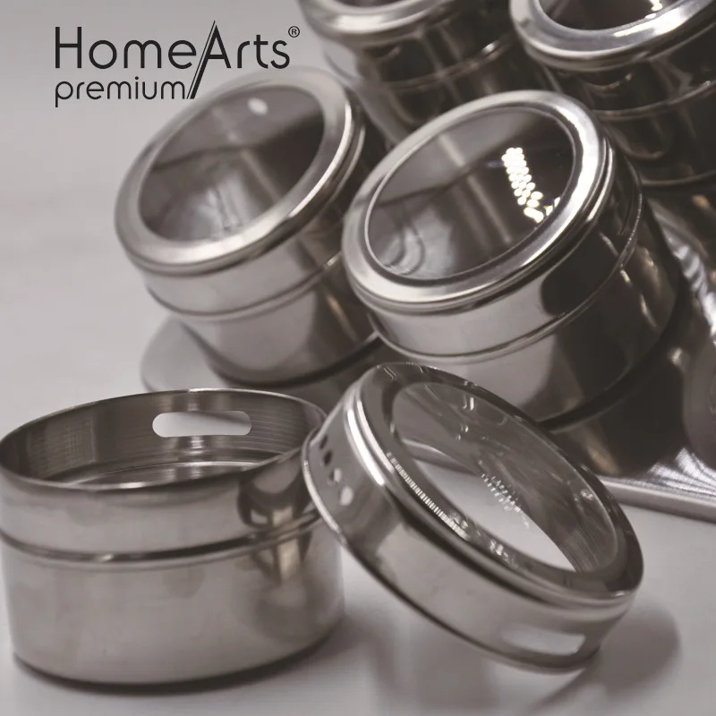 

Новая коробка для приправ, несколько предметов, кухонная коробка для хороших приправ, герметичная банка для приправ для барбекю, нержавеющая сталь, портативная, практичная