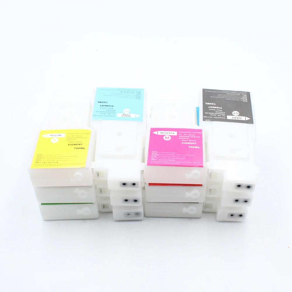 

12Colors 300ML PFI206 PFI-206 Empty Refill Ink Cartridge With Chip Compatible For Canon iPF6400 iPF6450 iPF6410SE Printer