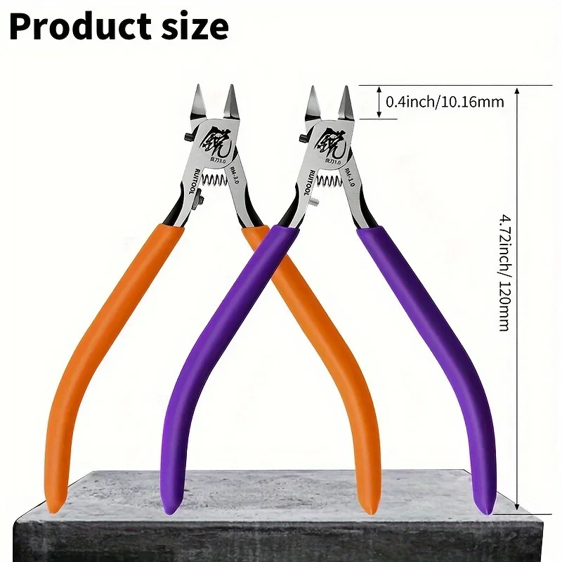 Damaly, pinze modello, lama singola ultra sottile, forbici modello, modello Gundam, pinze per ugelli assemblate, pinze fatte a mano