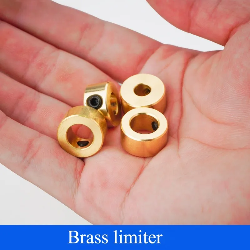 

Деревообрабатывающий инструмент, латунный ограничитель, регулируемый ограничитель глубины с быстрой фиксацией, размер 3-12 мм, можно использовать для быстрого позиционирования сверл