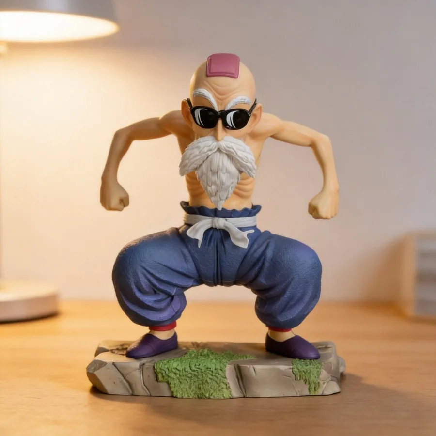 

Dragon Ball Master Roshi (Slim Version) Anime Figure 18cm - Decoration Model | Collectible Figurine Toy for...