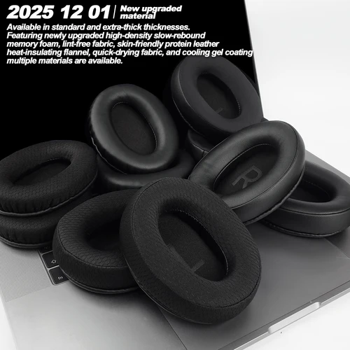 Imagen 2 del producto Almohadillas para auriculares Redragon H350 Pandora RGB, almohadillas de repuesto para auriculares, orejeras, tela de malla, cubiertas de memoria, proteína de esponja