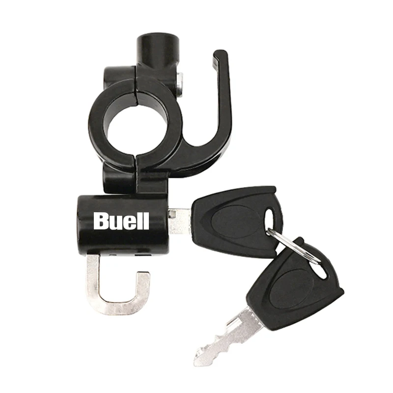 ل Buell XB9/R XB12/R/XT XB9S XB12S XB12Scg يوليسيس 1125CR 1125R العالمي للدراجات النارية خوذة باستخدام الحاسب الآلي قفل خوذة مضادة للسرقة