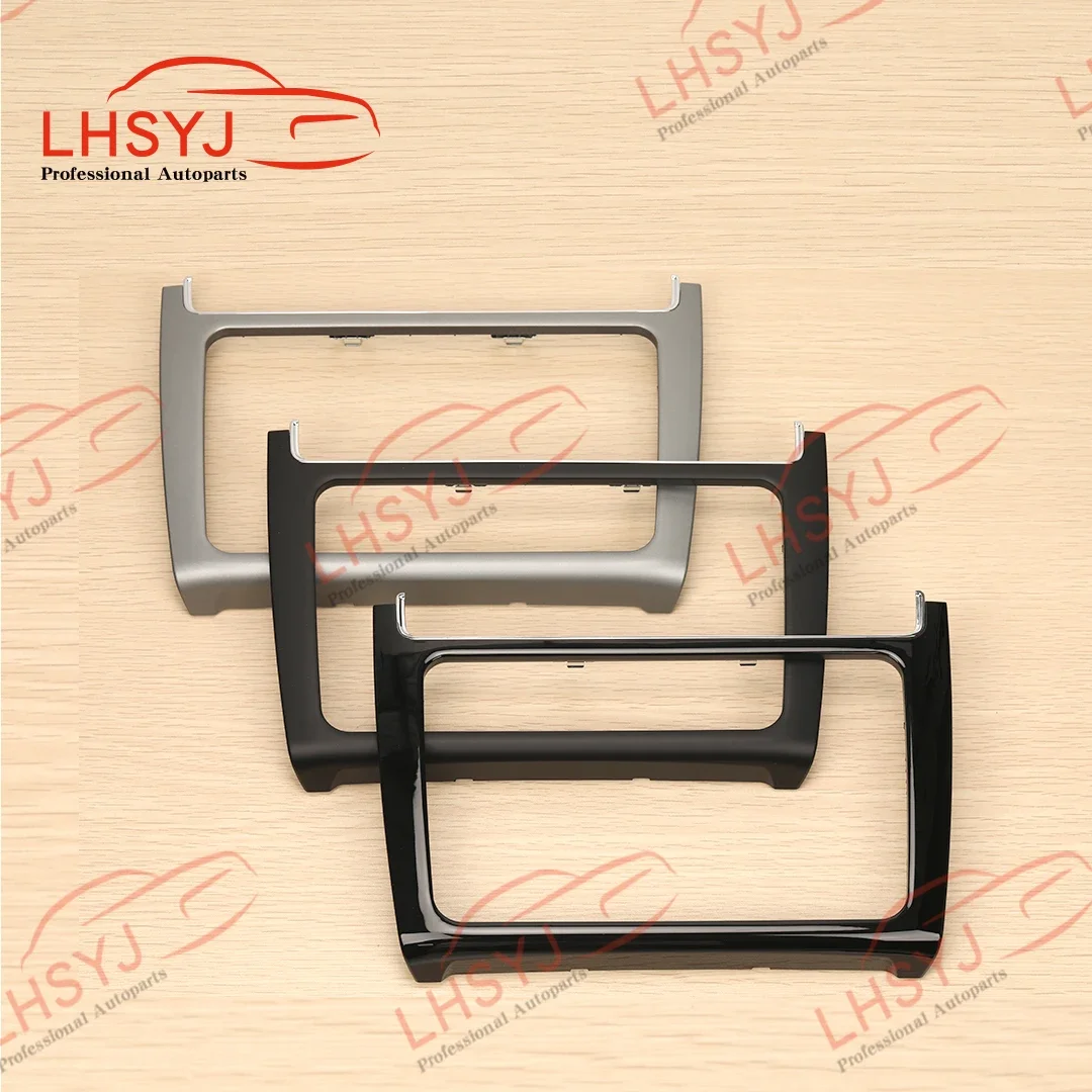 ABS Interior Radio Frame Panel for VW POLO Car Trim Kit Radio DVD 220*130mm Face Frame for VW POLO 2014-2017