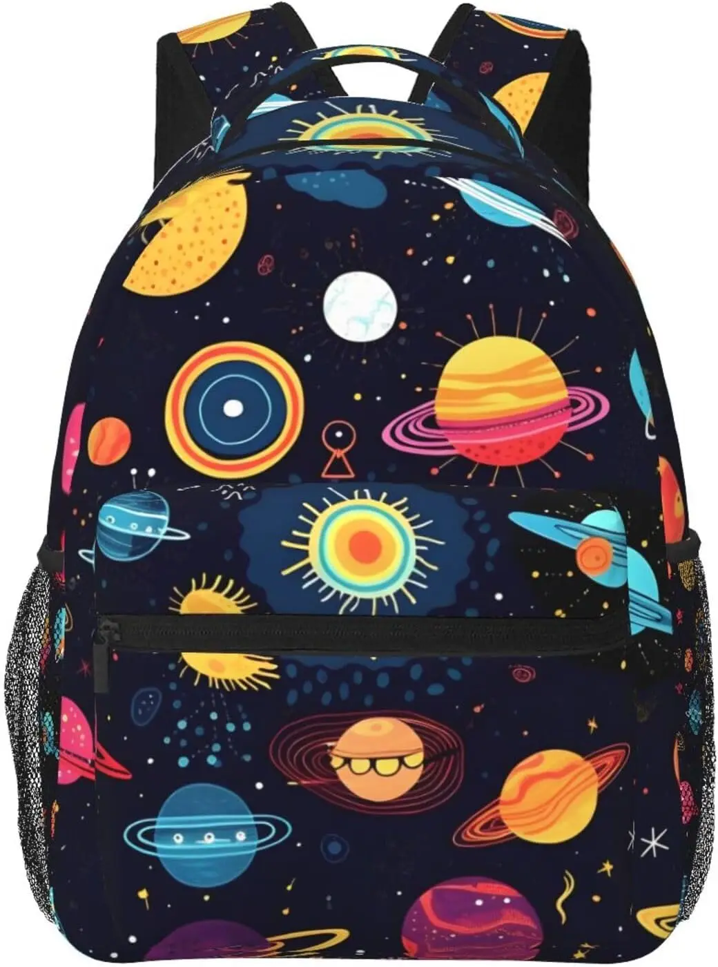 

laptop bag back to school Cartoon Universe Planets Lightweight Laptop Backpack Lightweight Multipurpose Travel Casual Daypack Un