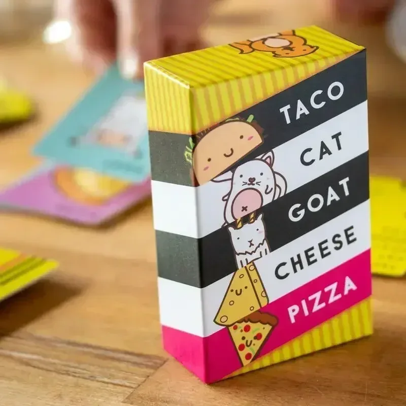 Dolphin Hat Taco Cat Goat Cheese Pizza Card Game Board game