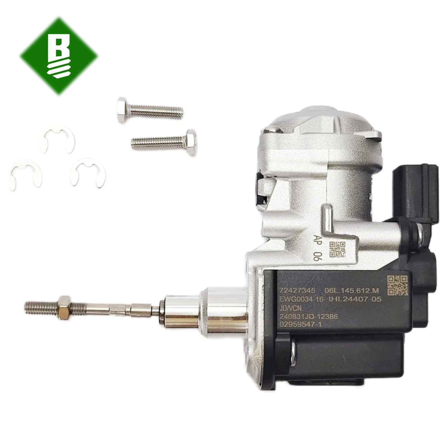 06L145612M (short Rod) Is Applicable To Audi Volkswagen Turbocharger Electronic Actuator 06L145612S