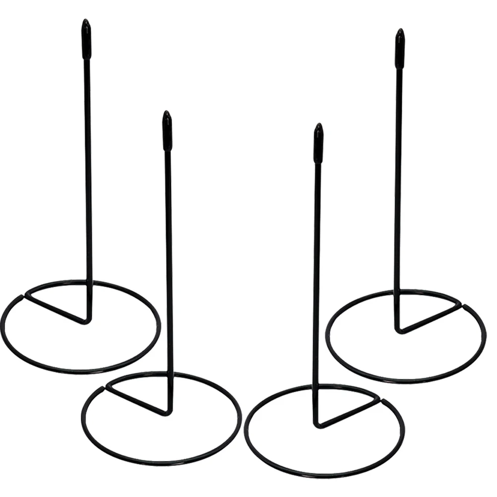4 قطع من حوامل الإيصالات المدمجة المصنوعة من الفولاذ المقاوم للصدأ ذات حواف ناعمة منظم سطح المكتب لاستخدام المكتب وسراويل الإيصالات #5