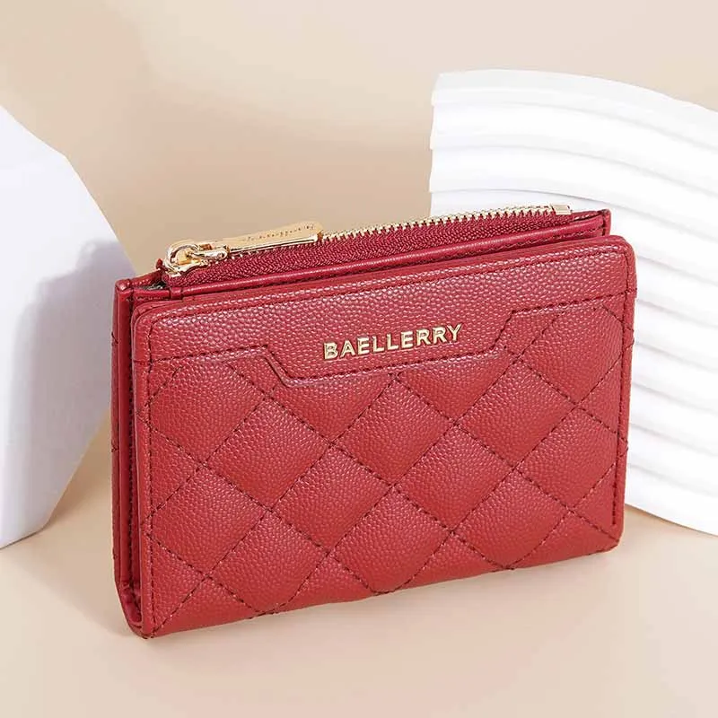 

New Anti-theft ID Credit Card Holder Fashion Women Cards Slim PU Leather Pocket Case Coin Purse Wallet for Female Solid Cartera