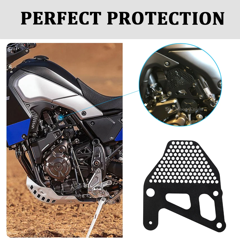 Tenere700 Motorcycle Throttle Mechanism Guard Protector Cover Protection Grill For Yamaha Tenere 700 XT700Z XTZ 700 2019 2020