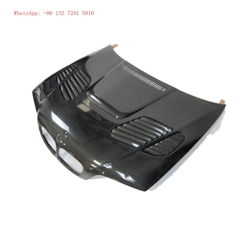 

Best Seller Carbon Fiber Front Engine Hood Bonnet Cover fit For 3 Series E46 Upgrade Car Accessories