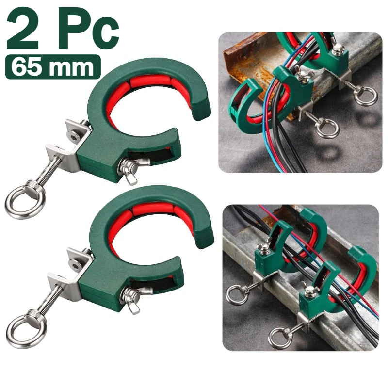 

2pcs Green Cable Tray Roller Wire Tray Pulling Roller Cable Guide Cable Laying
