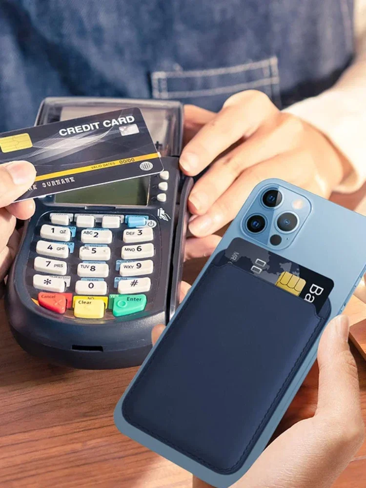 Pour Magsafe accessoires support de portefeuille magnétique étui en cuir pour iPhone 13 12 11 14 15 16 Pro Max porte-carte téléphone sac à main couverture