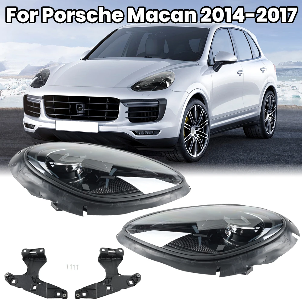 

Для Porsche Macan 2014-2017 автомобильные фары передние фары аксессуары для авто ламп Plug and Play с левым рулем AFS