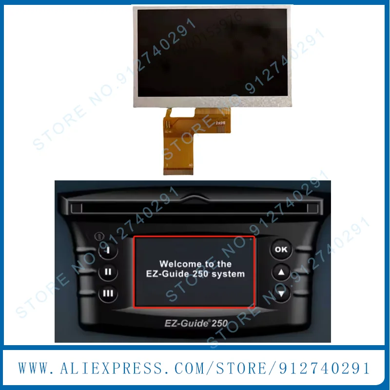 

LCD Display Screen For Trimble EZ Guide 250 GPS Monitor 4.3 inch For Case IH New Holland Trimble EZ Guide 250 LCD EZ-Guide250