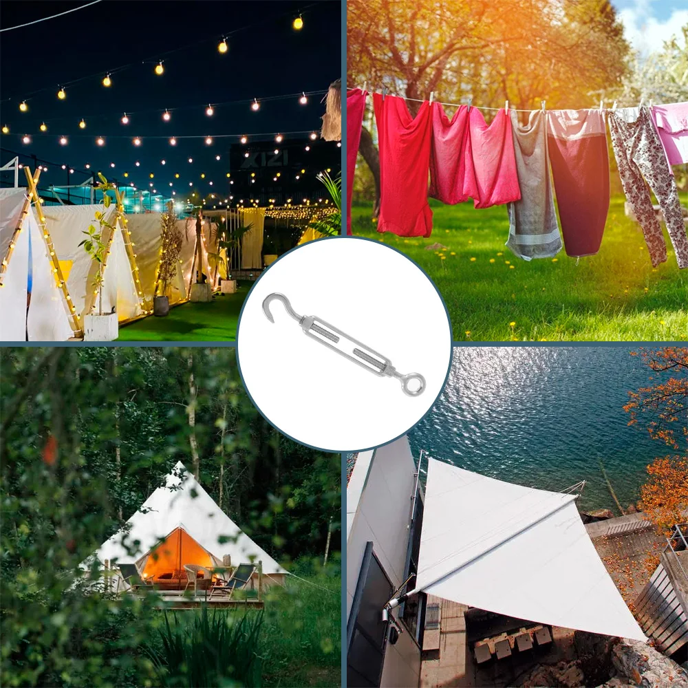 15/30M Cable Rope PVC Coated 304 Stainless Steel Heavy Duty Garden Wire Cable Railing Wire Clothesline String Light Hanging Wire