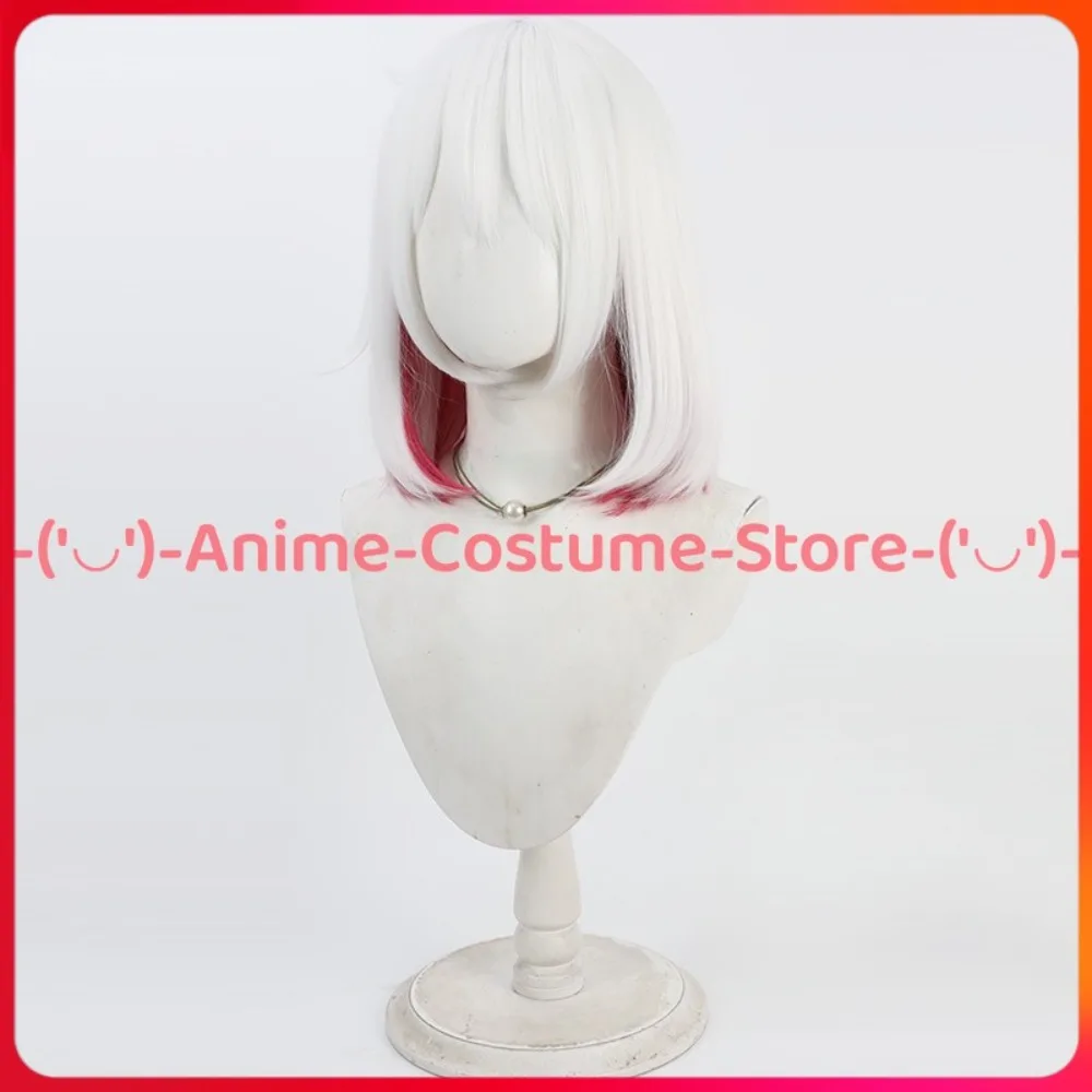 Parrucca cosplay DoaDon Perono Personaggio del gioco anime bicolore Parrucche per costumi da festa di carnevale di Halloween Capelli sintetici resistenti al calore