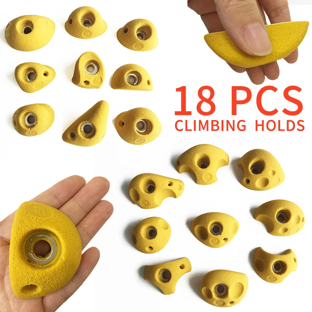 15 piece rock climbing holds for Children and Adults--Indoor/outdoor.Your quality choice!