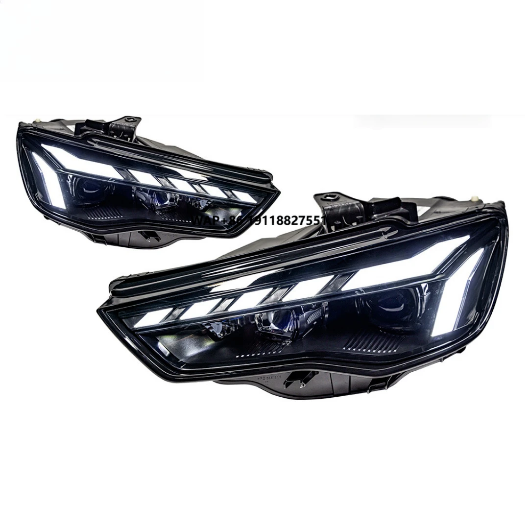 

LED Headlight Projector Lens 12V New 6000K forA3 8V 2013-2016 Halogen Xenon Front DRL Signal Automotive