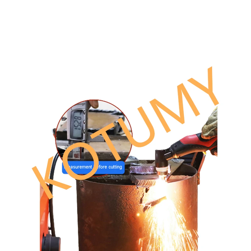 Air Plasma Cutter CUT-40/50 Iron/Steel/Galvanized Sheet Cutting Tools 220V 6MM 12MM Metal Cutting Work Built-In Air Compressor