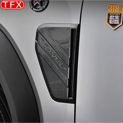 For Chery Jetour T2 2024 2023 Car Styling Blackened Body Side Label Air Vent Decoration Protective Cover Panel Auto Accessories