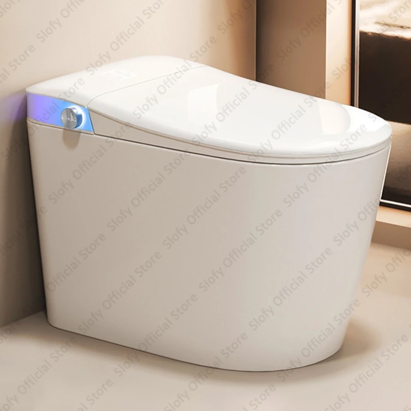 Ultimate One Piece Smart Toilet For Bathrooms Warm Water Auto Flush Heated Seat LED Display Elongated Toilet Built-in Water Tank