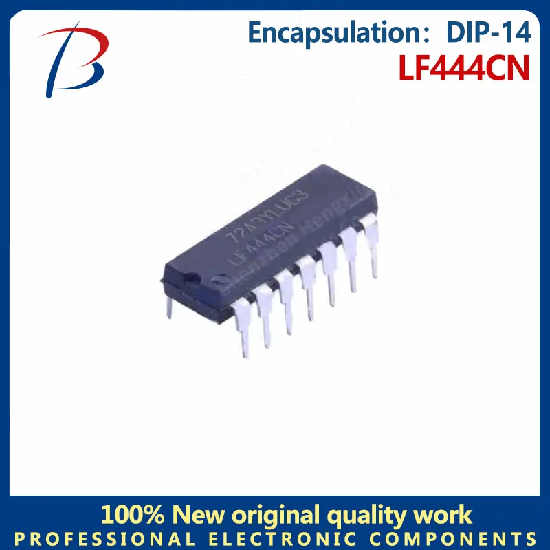 10 pezzi LF444CN pacchetto DIP-14 chip amplificatore operazionale generale
