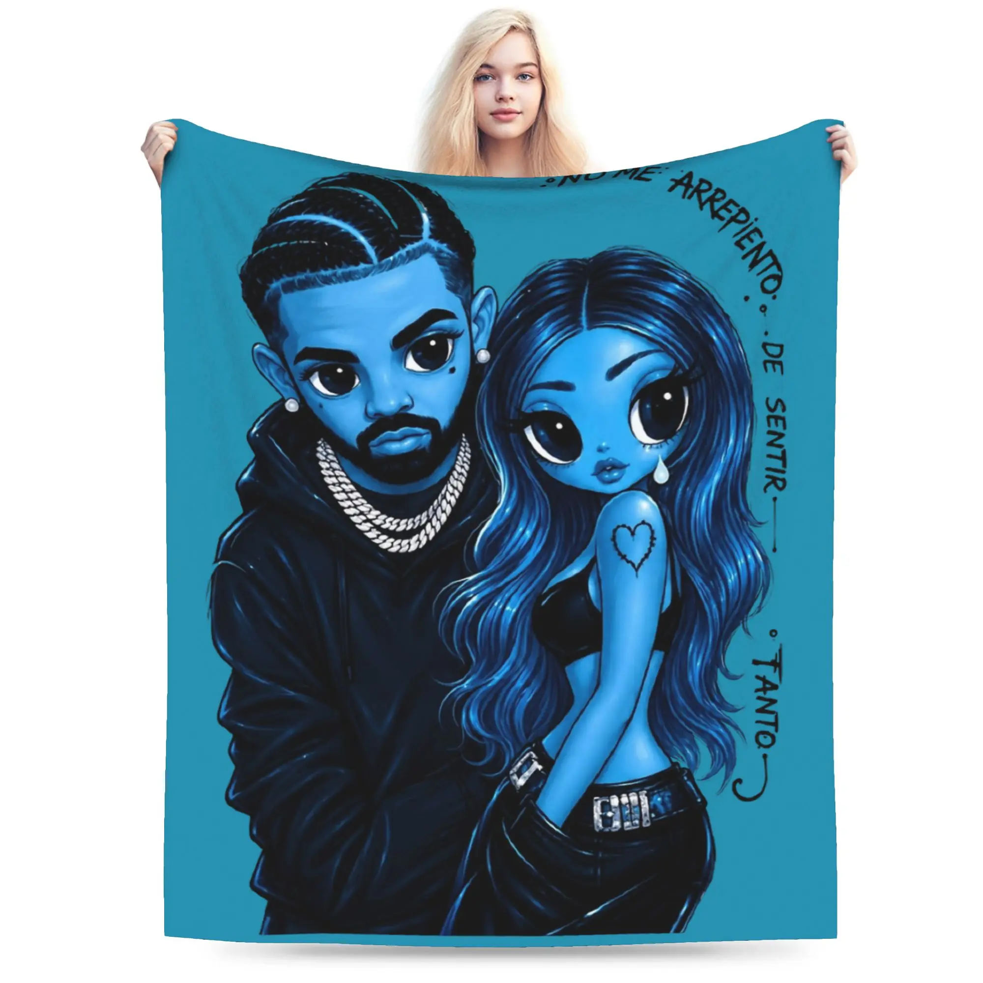 K-Karoled G NMADST New Album Blankets Ultra-Soft Fleece Cute Gift  Throw Blanket Bedspreads
