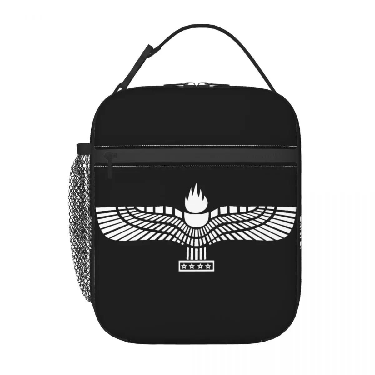 Syriac Suryoyo Flag Resuable Lunch Boxes for Women Waterproof Aramean Thermal Cooler Food Insulated Lunch Bag Office Work