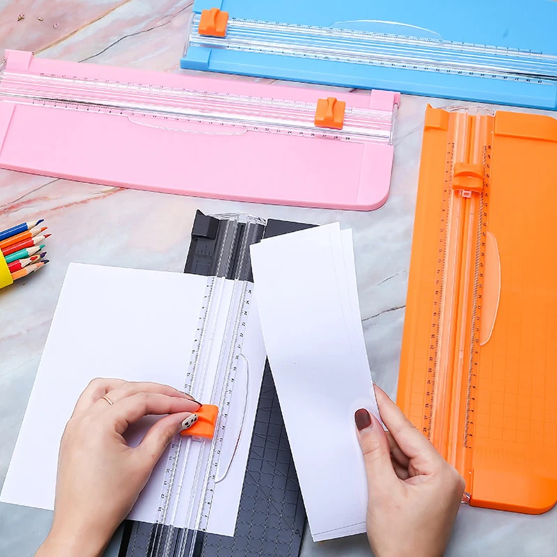 A4/A5 Präzision Papier Foto Trimmer Schneider Guillotine Mit Ausziehbarem Lineal Für Foto Etiketten Papier Schneiden Werkzeug Langlebig heißer Verkauf