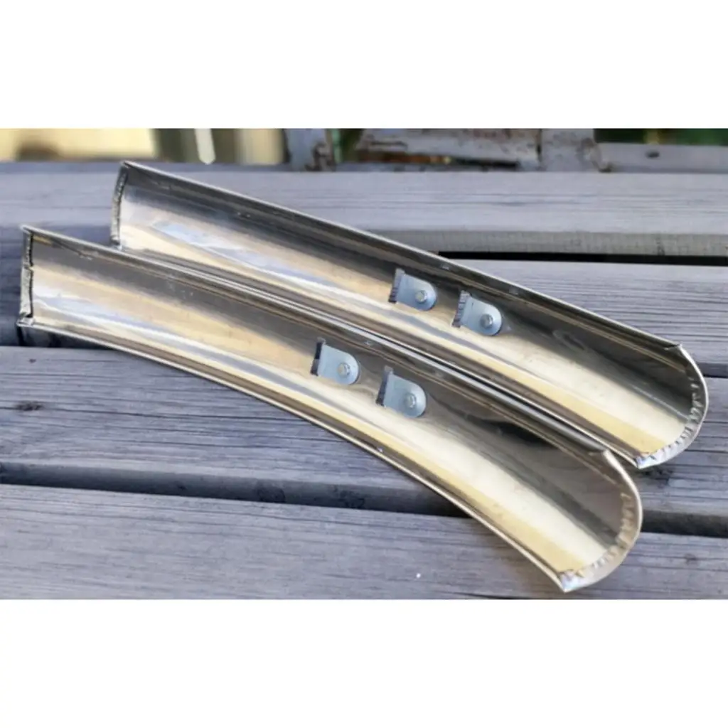 

Durable Stainless Front Rear Bike Mudguard Set Fender Bicycle Protector for Electric Road Bikes and Urban Cycling