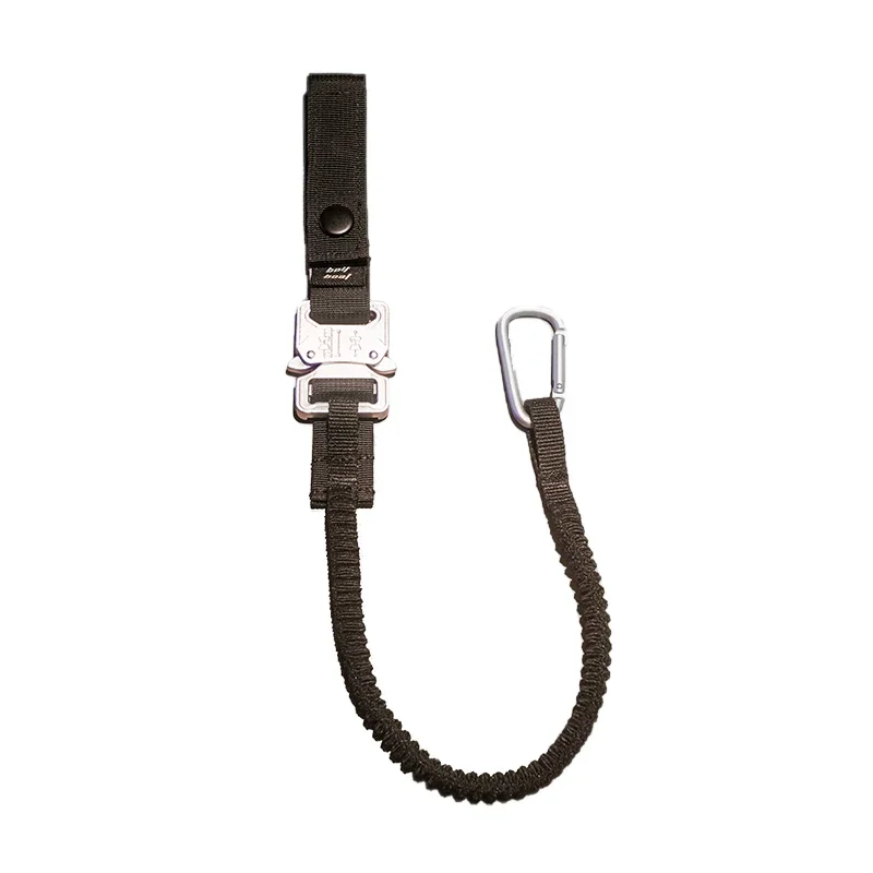 boltboat Tactical Keychain Magnetic Snap with UTX Buckle – Anti-Lost Key Rope 50cm Length, 30-70cm Adjustable