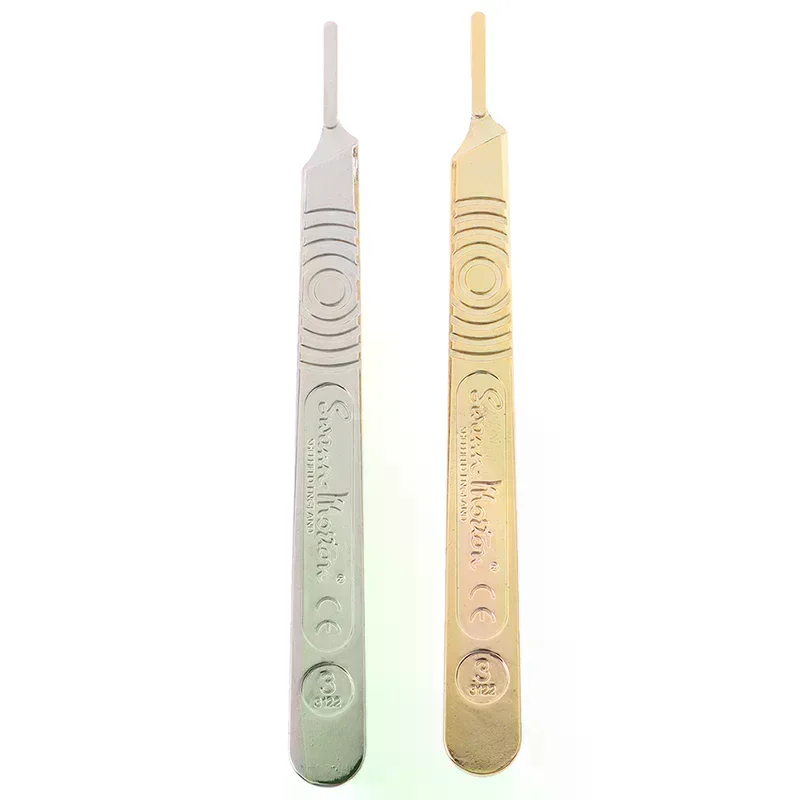 Scalpel Handle Fits Blade Stainless Steel Surgical Hilt / Plastic Surgical Hilt Engraving Hand Tools Surgical Blade view 3