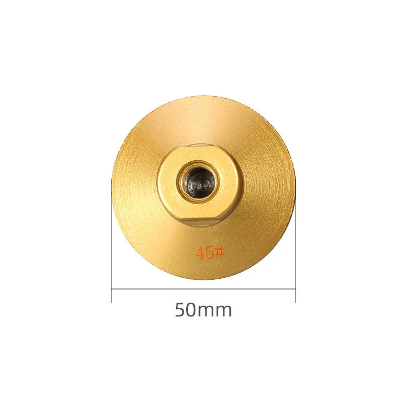 100 type angle grinder round diamond grinding head thickened by 50mm brazed electric drill diamond grinding head