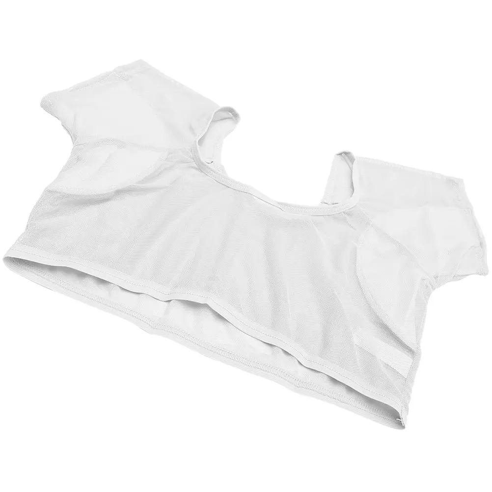 

Дышащий жилет от пота подмышками для женщин, моющийся, легкий, летний, с сетчатыми вставками, предотвращающими пятна