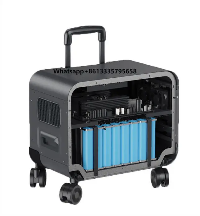 

Hot Selling Mobile Power Portable Power Station With Digital Led Display Screen